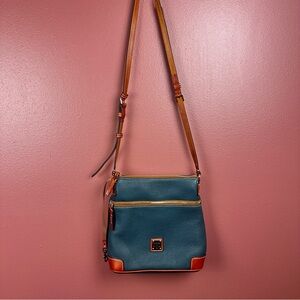 Dooney & Bourke Pebble Grain Crossbody bag R264 Color Teal